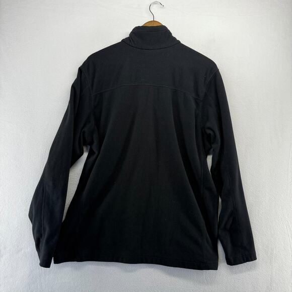 Patagonia Sweater Men's XL Black Micro D Fleece Pullover 1/2 Half Zip Preppy - Picture 7 of 10